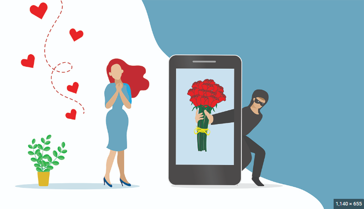 fraudes de amor en linea