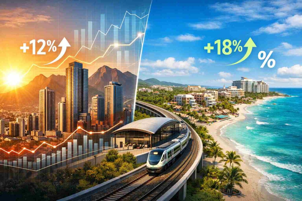 El mercado inmobiliario en México en 2026 muestra tendencias clave en precios y zonas calientes. Descubra las proyecciones y qué esperar para este año crucial.