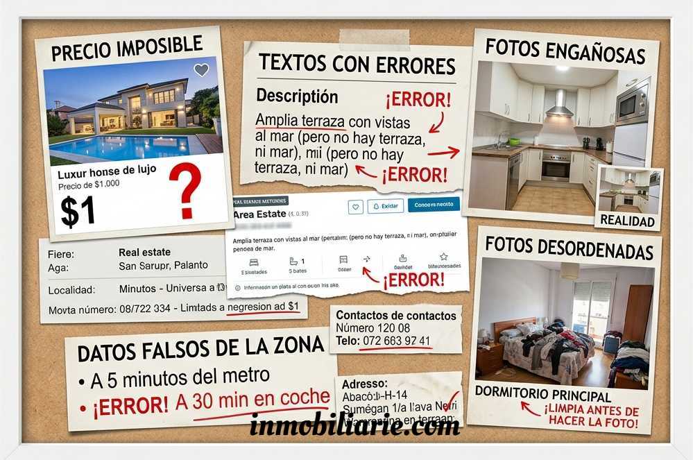 Errores en Publicacion de Inmuebles