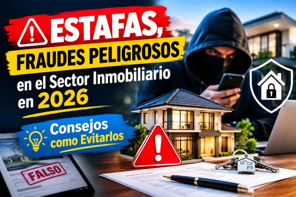 10 Estafas, Fraudes Peligrosos en el Sector Inmobiliario en Consejos como Evitarlos