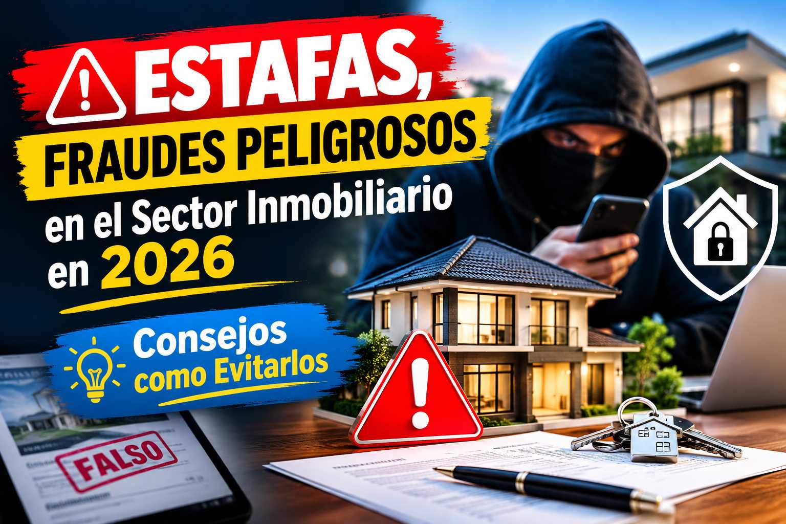 10 Estafas, Fraudes Peligrosos en el Sector Inmobiliario en 2026 Consejos como Evitarlos